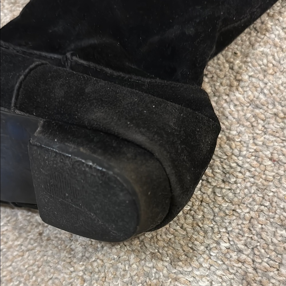 Breckelles Black Tall Pirate Style Two-Way Boots - Picture 8 of 8